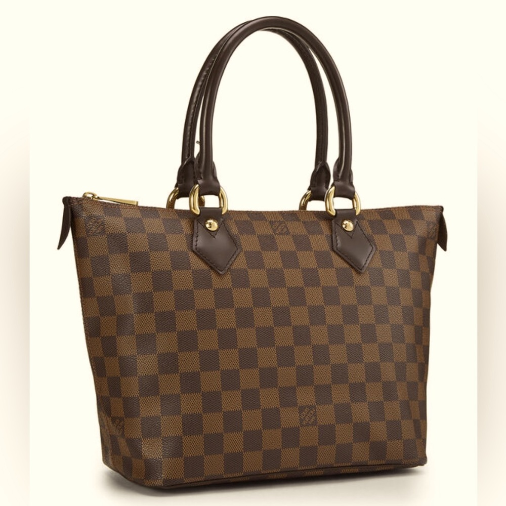Louis Vuitton Saleya PM Damier Ebene Canvas Tote